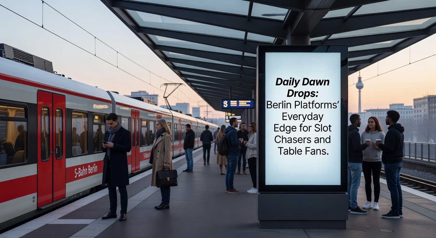 Berliner Casino-Plattform zeigt tägliche Dawn-Drop-Belohnungen für Slots und Tische bei Sonnenaufgang