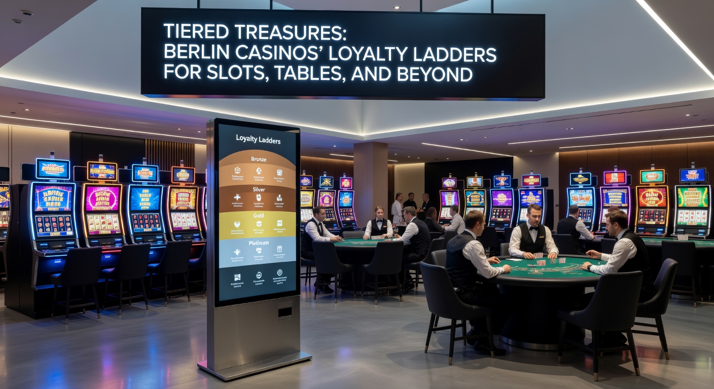 VIP-Bereich in einem Berliner Casino mit Tischspielen und Loyalty-Belohnungen